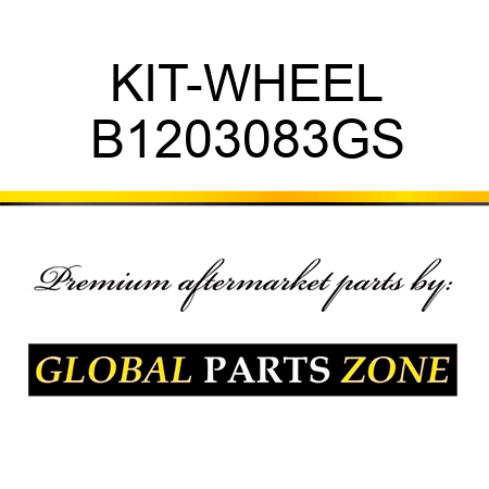 KIT-WHEEL B1203083GS