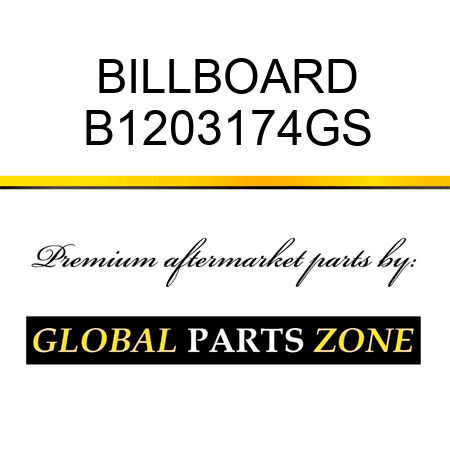 BILLBOARD B1203174GS