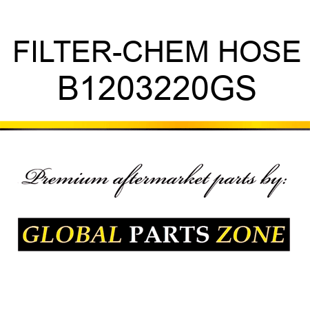 FILTER-CHEM HOSE B1203220GS