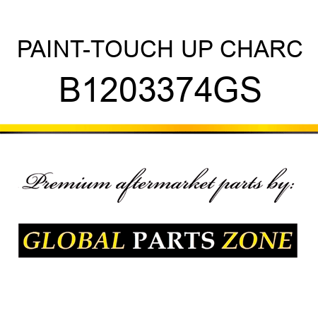 PAINT-TOUCH UP CHARC B1203374GS