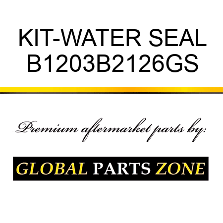 KIT-WATER SEAL B1203B2126GS