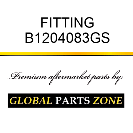 FITTING B1204083GS
