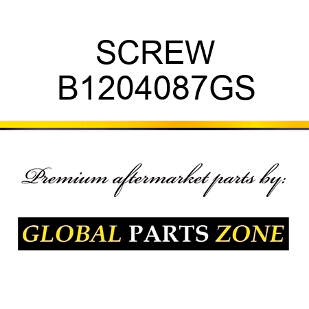 SCREW B1204087GS