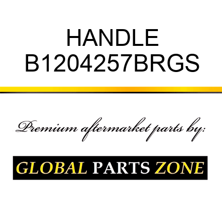 HANDLE B1204257BRGS