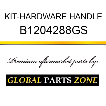 KIT-HARDWARE HANDLE B1204288GS
