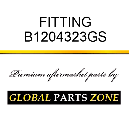 FITTING B1204323GS