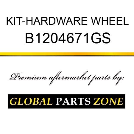 KIT-HARDWARE WHEEL B1204671GS