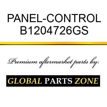 PANEL-CONTROL B1204726GS