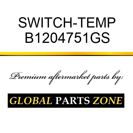 SWITCH-TEMP B1204751GS