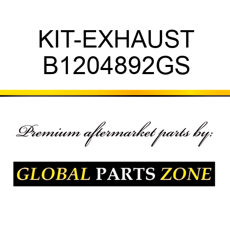 KIT-EXHAUST B1204892GS