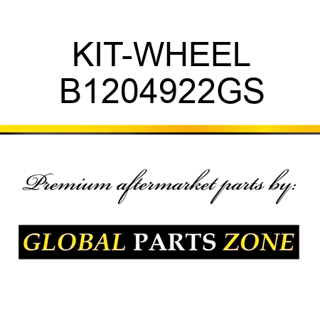 KIT-WHEEL B1204922GS