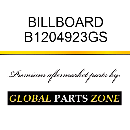 BILLBOARD B1204923GS