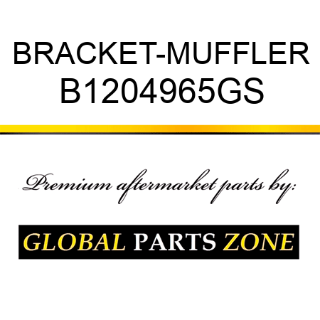 BRACKET-MUFFLER B1204965GS
