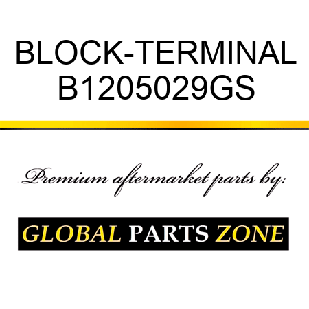 BLOCK-TERMINAL B1205029GS