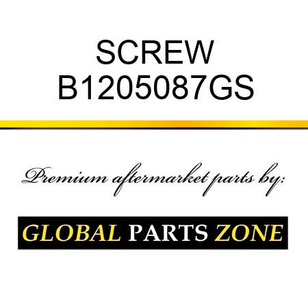 SCREW B1205087GS