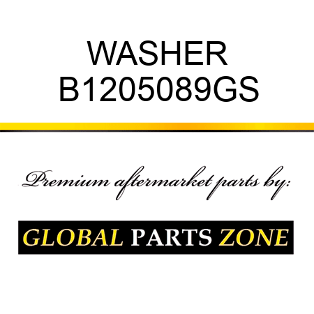WASHER B1205089GS