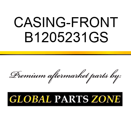 CASING-FRONT B1205231GS