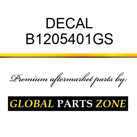 DECAL B1205401GS