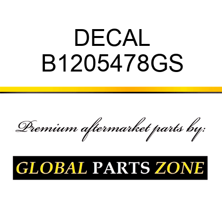 DECAL B1205478GS
