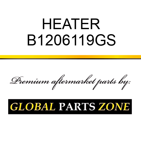 HEATER B1206119GS