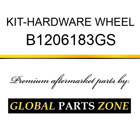 KIT-HARDWARE WHEEL B1206183GS