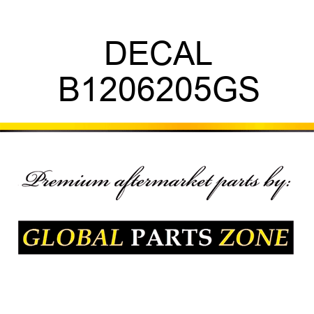 DECAL B1206205GS
