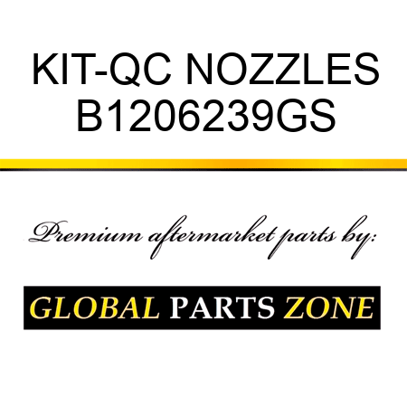 KIT-QC NOZZLES B1206239GS