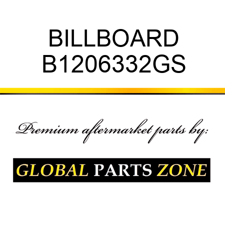 BILLBOARD B1206332GS