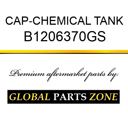 CAP-CHEMICAL TANK B1206370GS