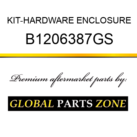 KIT-HARDWARE ENCLOSURE B1206387GS