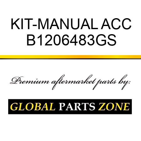 KIT-MANUAL ACC B1206483GS