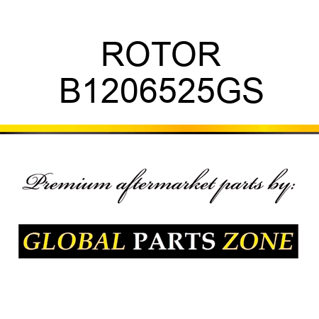 ROTOR B1206525GS