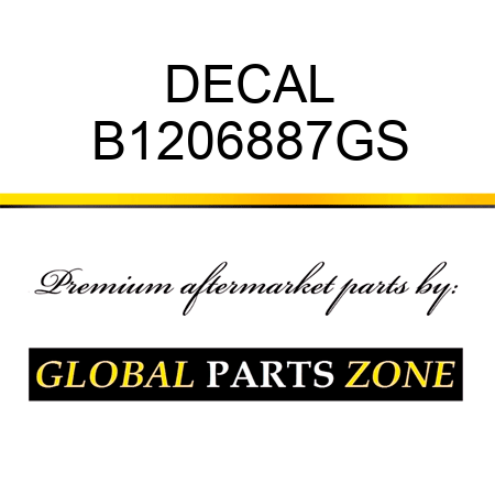 DECAL B1206887GS