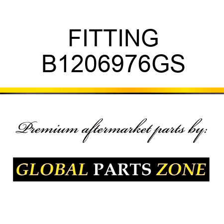 FITTING B1206976GS