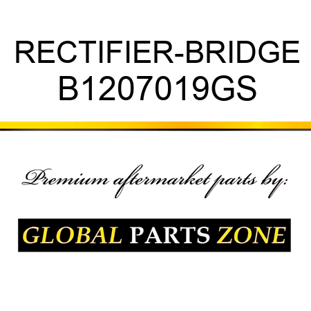 RECTIFIER-BRIDGE B1207019GS