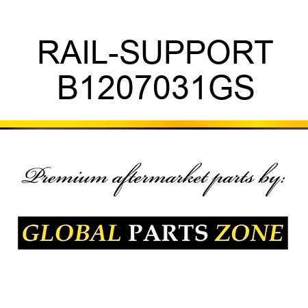 RAIL-SUPPORT B1207031GS