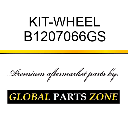 KIT-WHEEL B1207066GS