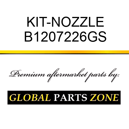 KIT-NOZZLE B1207226GS