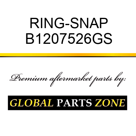 RING-SNAP B1207526GS