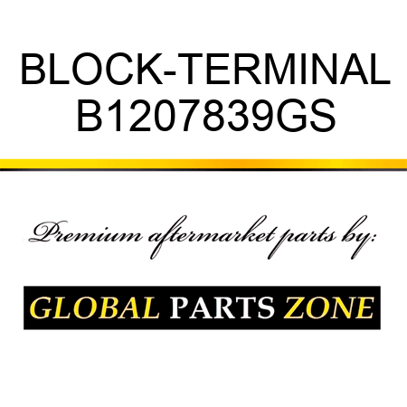 BLOCK-TERMINAL B1207839GS