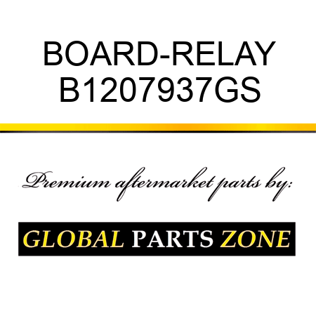 BOARD-RELAY B1207937GS