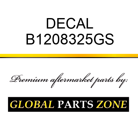 DECAL B1208325GS