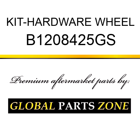 KIT-HARDWARE WHEEL B1208425GS