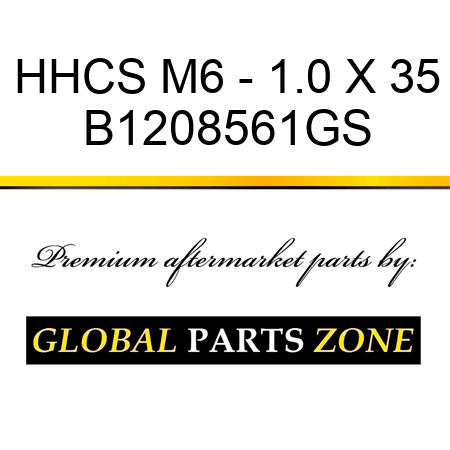 HHCS M6 - 1.0 X 35 B1208561GS