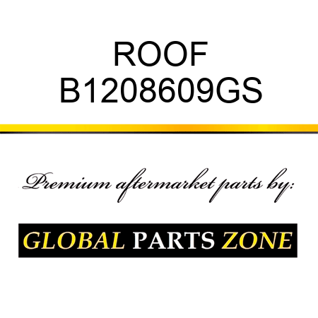 ROOF B1208609GS