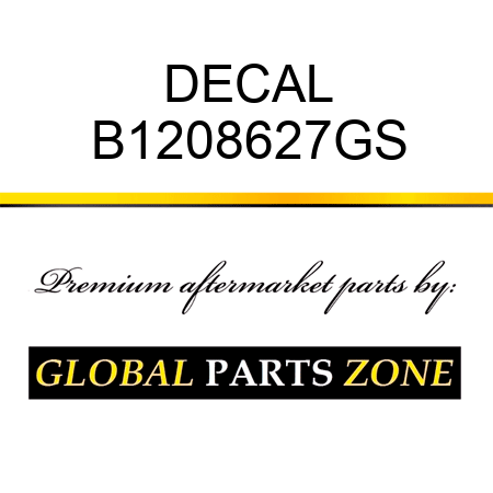 DECAL B1208627GS