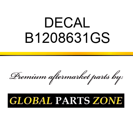 DECAL B1208631GS