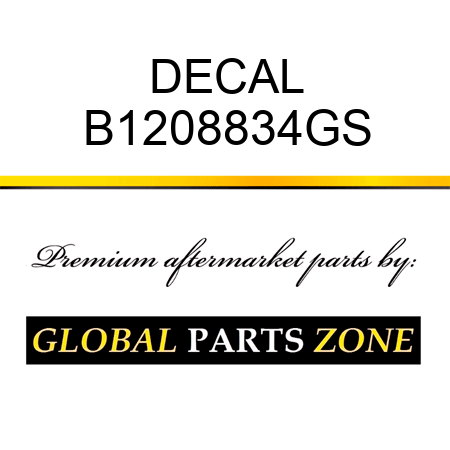 DECAL B1208834GS