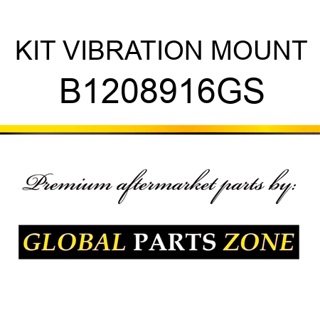 KIT VIBRATION MOUNT B1208916GS