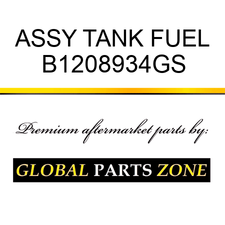 ASSY TANK FUEL B1208934GS